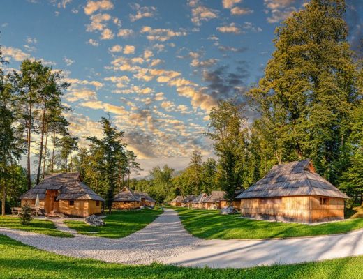 glamping hiške